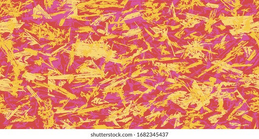 Spots and blots. Seamless ornament. Seamless background of abstract shapes. Vector illustration
