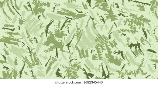 Spots and blots. Seamless ornament. Seamless background of abstract shapes. Vector illustration