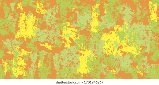 Spots and blots. Seamless ornament. Seamless background of abstract shapes. Vector illustration