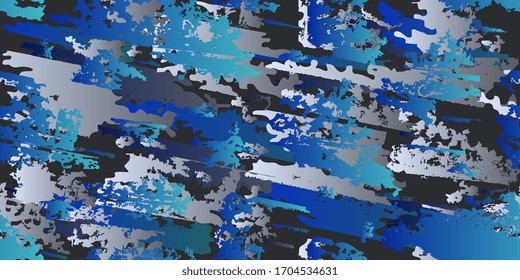 Spots and blots. Seamless ornament. Seamless background of abstract shapes. Vector illustration