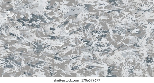 Spots and blots. Seamless ornament. Seamless background of abstract shapes. Vector illustration