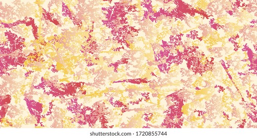 Spots and blots. Seamless ornament. Seamless background of abstract shapes. Vector illustration