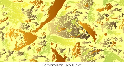 Spots and blots. Seamless ornament. Seamless background of abstract shapes. Vector illustration