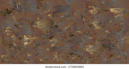 Spots and blots. Seamless ornament. Seamless background of abstract shapes. Vector illustration