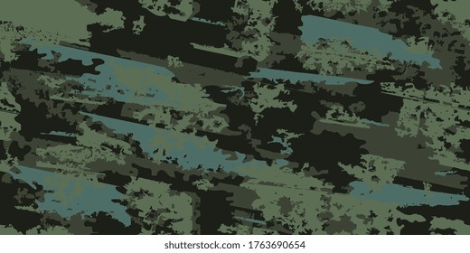 Spots and blots. Seamless ornament. Seamless background of abstract shapes. Vector illustration