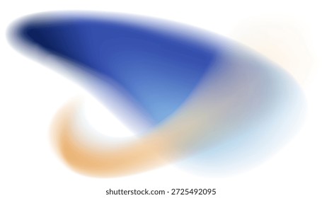 Stellen mit blauem und gelbem, unscharfem Farbverlauf. Das Gestaltungselement ist einzeln auf transparentem Hintergrund. Farbverlauf-Aura, weiche Neonblob-Farbe.
Vektor-EPS10