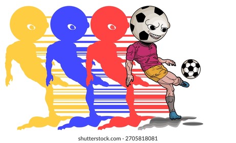 Manchas design de personagem para conjunto de entretenimento1