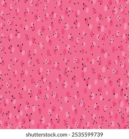 Spots and dots pattern. Seamless pattern with dots different sizes. Vector illustration for scrapbooking, fabric, wrapping paper.	
