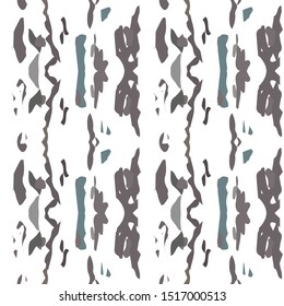 Spots, Ikat. Tie Dye, Batik. Seamless Pattern.  Geometric Surface. Hand Drawn Painted.  Black Gray Traditional Geo Old Textile.  Ornamental Geometrical Tie dye Ornament.