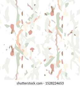 Spots, Ikat. Tie Dye, Batik. Seamless Pattern.   