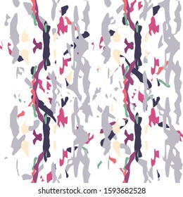 Spots, Ikat. Tie Dye, Batik. Ornament. Watercolor Surface. Endless Repeat Painting.  Rose Gray Traditional Modern Tribal Linen.  Organic Graphic Shibori Print.