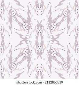 Spots, Ikat. Tie Dye, Batik. Seamless Pattern. Geometric Surface. Hand Drawn Painted. Tribal Shibori Fabric Design. Gray Yellow Folk Old Folklore Textile. Traditional Geometry Woven Tie dye Pattern.