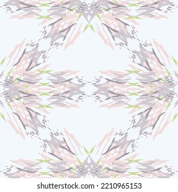 Lugares, Ikat. Cielo, Batik. Patrón sin inconvenientes. Superficie geométrica. Mano Dibujada Pintada. Diseño de tejido de Shibori Tribal. Viejo Folclore Gris Amarillo Textil. Patrón de tinte de tejas trenzadas con geometría tradicional.