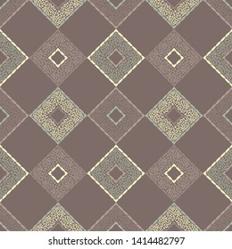 The Spots Of A Leopard. Ethnic boho seamless pattern. Lace. Embroidery on fabric. Patchwork texture. Weaving. Traditional ornament. Tribal pattern. Folk motif. Can be used for textile, wrapping, web.