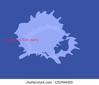 Spots of light fluid on a blue background. Abstract background with liquid shapes. Vector illustration. Dynamic mesh splash original covers, wallpapers, prints and so on