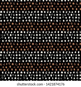 Spots seamless pattern. Vector illustration.