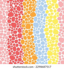 manchas con puntas afiladas, manchas similares a la de dandelion - verano brillante patrón sin soldadura infantil