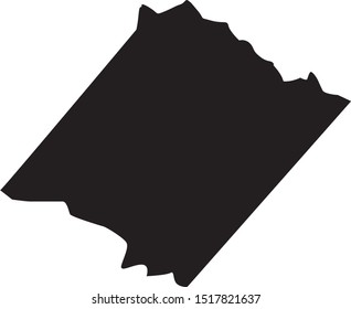 spotsylvania county map in state of Virginia