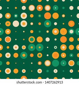 Spotted abstract background. Abstract background from color circles