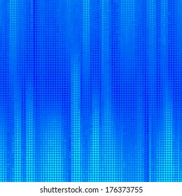 Spotted abstract background halftone effect. Blue vector background mosaic