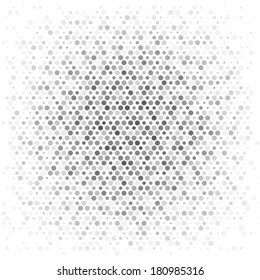 Spotted abstract background halftone effect 