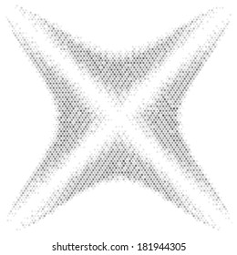 Spotted abstract background halftone effect 