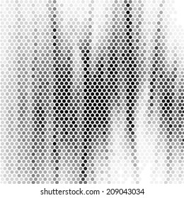 Spotted abstract background halftone effect. Vector illustration