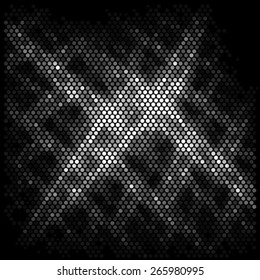 Spotted abstract background halftone effect. Vector light illustration