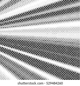 Spotted abstract background halftone effect. Vector ray illustration