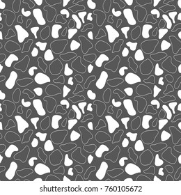 Spotted abstract design surface. Seamless camouflage background - vector illustration wallpaper.