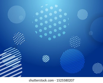 Spotted abstract trendy pattern. Vector illustration