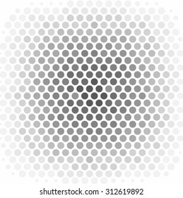 Spotted abstract vector background halftone effect 