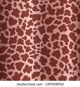 Spotted animal skin. Fashion seamless pattern for trandy textile prints, wallpaper, wrapping. Animal background effect.