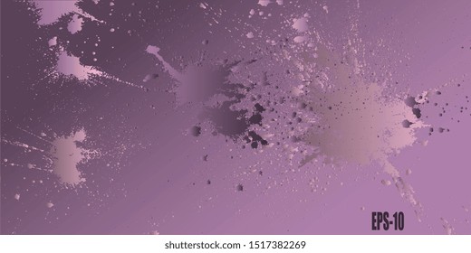 Spotted background. Blots. Surface with blots. Background for banner and business card. Abstract background. Blots and stains. Abstraction. Vector graphics