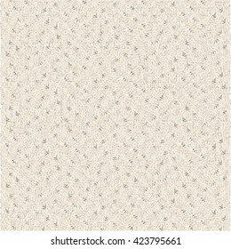 Spotted beige background. Speckled texture. Abstract vector.
