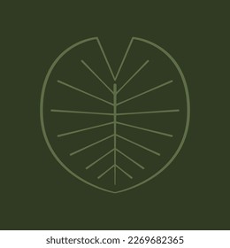 Spotted betel. Spotted betel on green background.