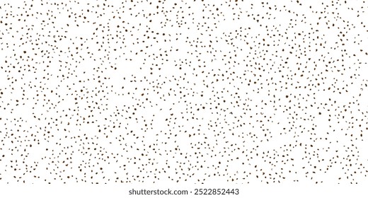 Spotted bg with little speckles as and egg shell seamless pattern. Noisy freckle texture of skin. Terazzo bg composed of pieces of granite, quartz, marble and stone. Speckled floor texture.