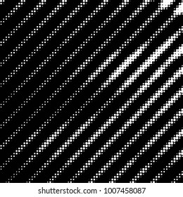 Spotted black and white grunge line background. Abstract halftone illustration background. Grunge grid polka dot background pattern
