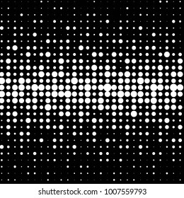 Spotted black and white grunge line background. Abstract halftone illustration background. Grunge grid polka dot background pattern
