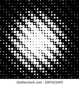 Spotted black and white grunge line background. Abstract halftone illustration background. Grunge grid polka dot background pattern
