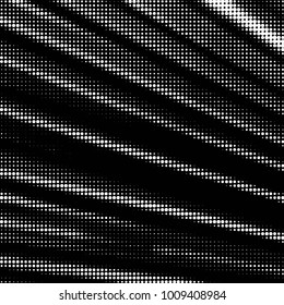 Spotted black and white grunge vector line background. Abstract halftone illustration background. Grunge grid polka dot background pattern
