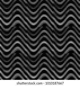 Spotted black and white grunge vector line background. Abstract halftone illustration background. Grunge grid polka dot background pattern

