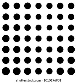 Spotted black and white grunge vector line background. Abstract halftone illustration background. Grunge grid polka dot background pattern
