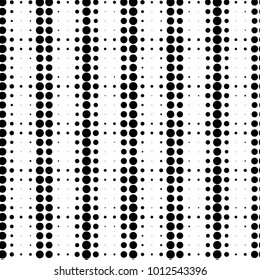 Spotted black and white grunge vector line background. Abstract halftone illustration background. Grunge grid polka dot background pattern
