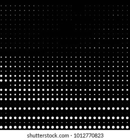 Spotted black and white grunge vector line background. Abstract halftone illustration background. Grunge grid polka dot background pattern
