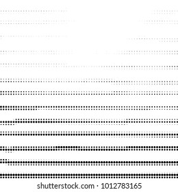 Spotted black and white grunge vector line background. Abstract halftone illustration background. Grunge grid polka dot background pattern
