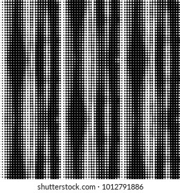 Spotted black and white grunge vector line background. Abstract halftone illustration background. Grunge grid polka dot background pattern
