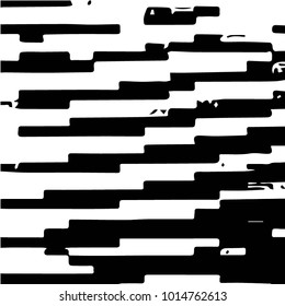 Spotted black and white grunge vector line background. Abstract halftone illustration background. Grunge grid polka dot background pattern
