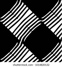 Spotted black and white grunge vector line background. Abstract halftone illustration background. Grunge grid polka dot background pattern
