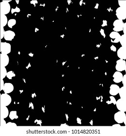 Spotted black and white grunge vector line background. Abstract halftone illustration background. Grunge grid polka dot background pattern
